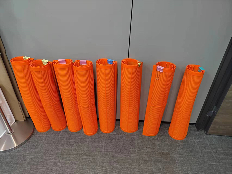 Écran de polyuréthane flexible résistant à l'usure Fine Fine Mesh